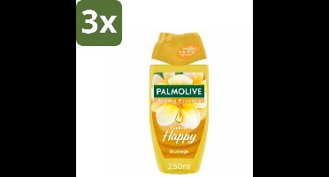 Palmolive Douchegel Aroma Essence Forever Happy 250 ml - Bulkverpakking - 3 stuks