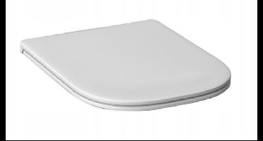 MKW Duroplast Toiletbril - Wit, Langzaam Sluitend & Antibacterieel