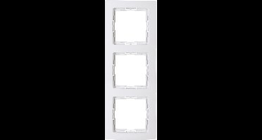 Kopp 308602007 Afdekking Frame 3-voudig HK05 Arctisch-wit 1 stuk(s)