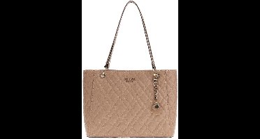 GUESS schoudertas Isemay Noel Tote Pale Mocha beige
