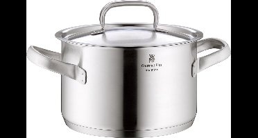 WMF Gourmet Plus - Kookpan Middelhoog - Ø16 cm - RVS - Geschikt voor alle warmtebronnen - Professionele Kwaliteit