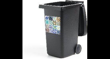 Container sticker Tegels - Patronen - Luxe - 40x40 cm - Kliko sticker