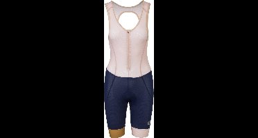 AGU High Summer Fietsbroek met Zeem IV Trend Dames - Roze - M - Met Bretels - Extra Ademend - UV bescherming