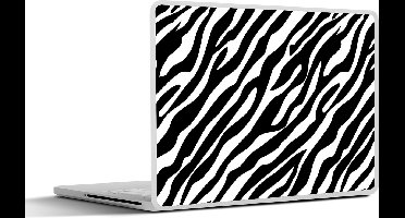 Laptop sticker - 11.6 inch - Dieren - Zebra - Design - 30x21cm - Laptopstickers - Laptop skin - Cover
