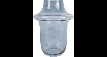 Present Time Vaas Prestige - Glas Donkerblauw - 15x20cm - Scandinavisch