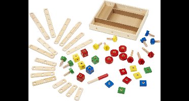 Melissa & Doug Houten Bouwset - 48 delig