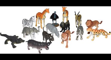 Wild Republic Nature Tube: African Safari 15 Stuks