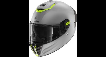 SHARK SPARTAN RS BLANK Mat SP Motorhelm Integraalhelm Zilver Geel Silver - Maat XS