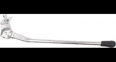 Falkx Fietsstandaard zilver - 300mm - vast - voor 28-inch fietsen - lichtgewicht aluminium