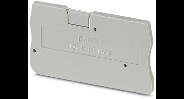 D-PT 1,5/S - deksel D-PT 1,5/S Phoenix Contact Inhoud: 50 stuk(s)