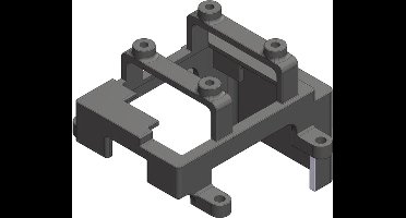 Team Corally - ESC Holder - Cora 40 - Composite