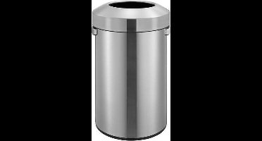 EKO - Urban Bin 90 liter - Stainless steel - mat RVS - Prullenbak