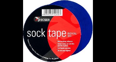 Precision Sokkentape 33 M X 19 Mm Pvc Blauw 10 Stuks