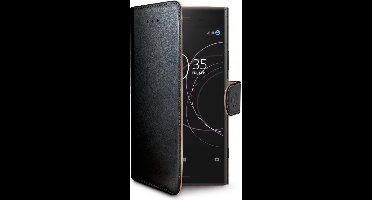 Celly Boekmodel Hoesje Sony Xperia XZ1 - Zwart
