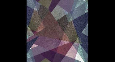 Reflets kaleidoscoop multicolor modern (vliesbehang, multicolor)