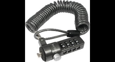 Slot LogiLink PC/Notebook combinatieslot Zwart