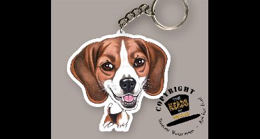 Sleutelhanger Hond Beagle