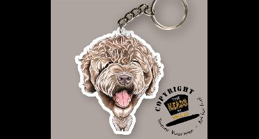 Sleutelhanger Hond Spaanse Waterhond