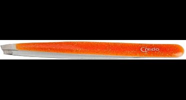 Credo Glitterpincet Schuin Oranje