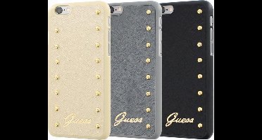 Guess - Studded Folio hardcase - iPhone 6 Plus - zilver