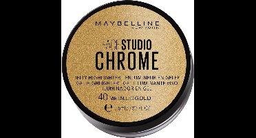 Maybelline Facestudio Chrome Jelly Highlighter - 40 Metallic Gold - Limited Edition Highlighter