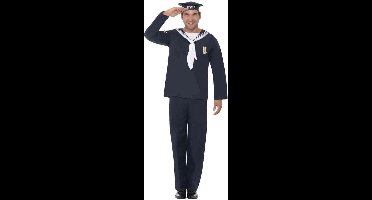 Matrozen pak - Matroos kostuum heren - maat M - 48-50