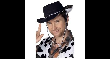 Dressing Up & Costumes | Headwear - Cowboy Hat, Flocked Plastic
