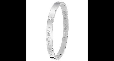 Guess - Guess stalen armband bangle Believe in yourself