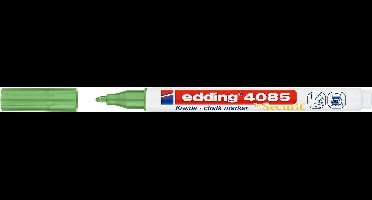 Edding 4085 krijtstift Metaalachtig groen Rond 1 stuk(s)