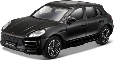 Bburago PORSCHE MACAN zwart schaalmodel 1:43