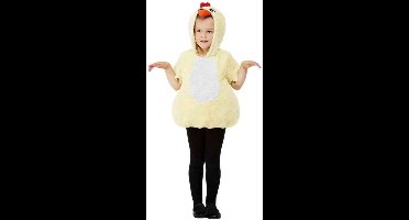 Smiffys - Toddler Chick Kinder Kostuum - Kids tm 2 jaar - Geel