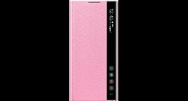 Samsung Galaxy Note 10 LED Clear View Cover Pink