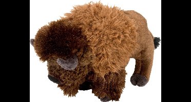 Wild Republic pluche knuffel bizon - 30 cm - knuffeldieren - Buffels