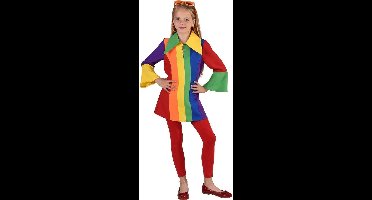 Magic Design Verkleedjurk Regenboog Polyester Maat 140