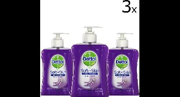 Dettol Handzeep Verzachtend - 3 x 250 ml - Grootverpakking