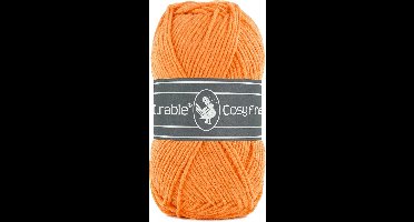 Durable Cosy Fine - acryl en katoen garen - Mandarin, oranje 2197 - 5 bollen