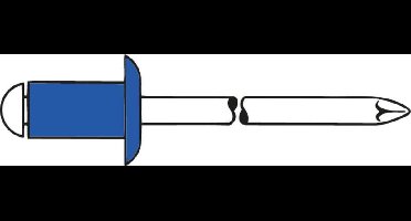 Gesipa 1433561 Popnagel Staal Staal 500 stuk(s)