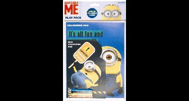 Minion - Kleurboekje - 4 potloodjes - Kleuren - Kinderen - Minions - Kleurboek