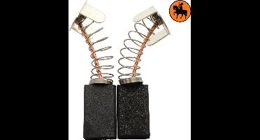 Koolborstelset voor Felisatti frees/zaag 200-6 - 6,35x12,5x20mm