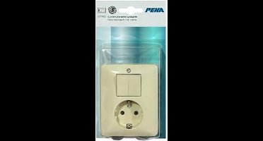 PEHA combi serie randaarde inbouw | CREME