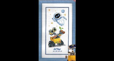 Vervaco Disney Geboortebord Wall E borduren (pakket)