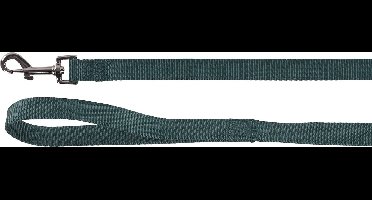 Hond Looplijn Ziggi Donkergroen 1,3m 20mm