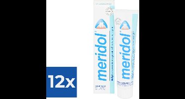 Meridol Tandpasta voor Dagelijkse Tandverzorging 75 ml - Voordeelverpakking 12 stuks
