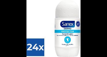Sanex - Deodorant - Roller - Dermo Protector - 50ml x 24
