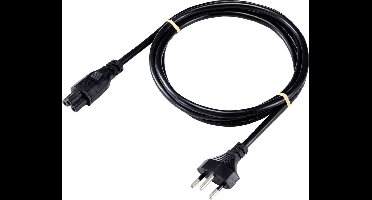 Sygonix SY-5042688 Laptop Netkabel Zwart 1.80 m