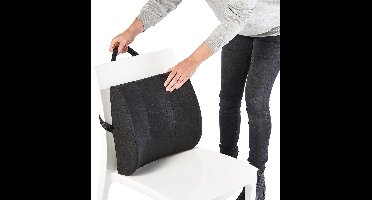 VITILITY Rugkussen zacht - Rugsteun - Stoelkussen - Lendenkussen -Onderrug kussen