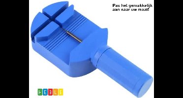 *** Horlogeband Inkorter - Horlogeband Versteller - DIY Blauw - van Heble® ***