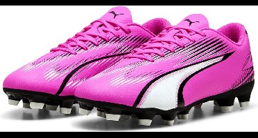 PUMA ULTRA PLAY FG/AG Heren Sportschoenen - Poison Pink-PUMA White-PUMA Black - Maat 44
