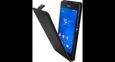 Mobiparts Essential Flip Case Sony Xperia Z3 / Z3+ Black