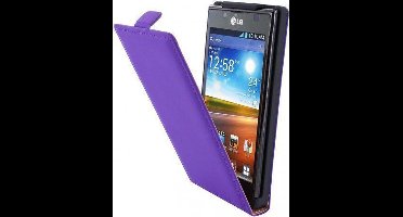 Mobiparts Premium Flip Case LG Optimus L7 (P700) Purple